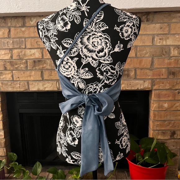 Shein Women Tops Sexy Plain One Shoulder null Olive Green & Blue NWOT - Picture 8 of 12